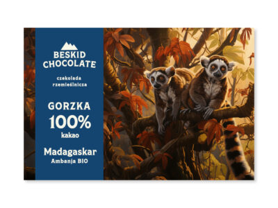 Czekolada gorzka Madagaskar Ambanja Superior BIO 100%