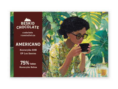 Czekolada gorzka z kawą Americano