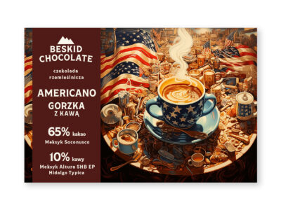 Dark chocolate 65% with Americano coffee 70g