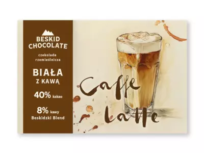 Czekolada biała z kawą Caffe Latte 35/8