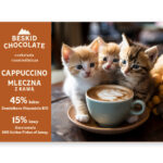 Milk chocolate 45% with Cappuccino coffee 70g