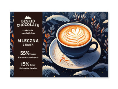 Milk chocolate with coffee Flat white 55/15