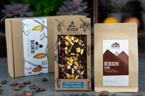 Zestaw prezentowy Beskidzki blend z czekoladą