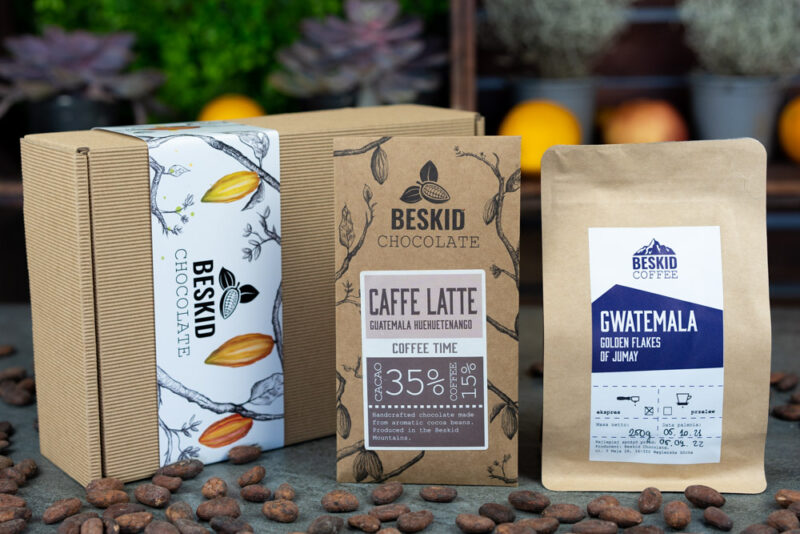 Zestaw prezentowy Beskidzki blend z czekoladą