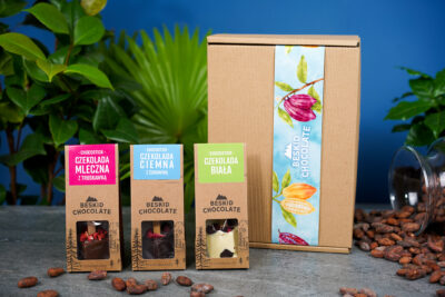 Zestaw prezentowy Chocostick - 3 x czekolada na gorąco