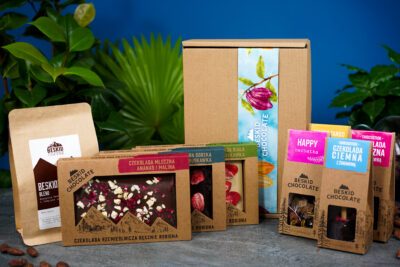 Zestaw prezentowy RYSIANKA czekolady, kawa, herbaty