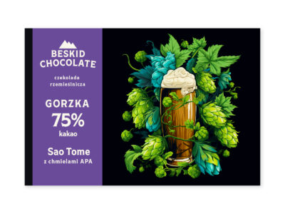 Czekolada gorzka Sao Tome z chmielami APA 75%