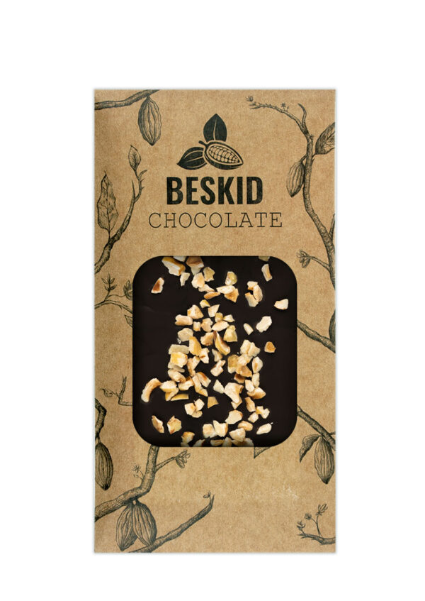 Czekolada ciemna z orzechem laskowym 60g