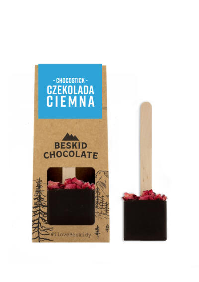 Chocostick z czekolady ciemnej z żurawiną 45g