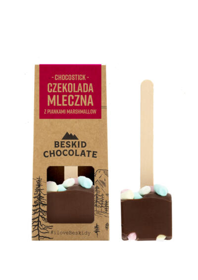 Chocostick z czekolady mlecznej z piankami marshmallow 45g