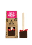 Milk chocolate chocostick with strawberries 45g