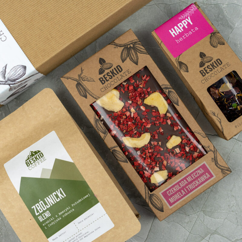 Zestaw prezentowy DZIEŃ NAUCZYCIELA kawa, herbata i czekolada