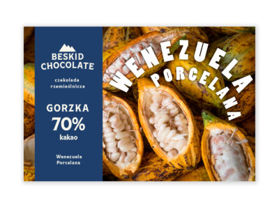 Czekolada gorzka Wenezuela Porcelana 70%
