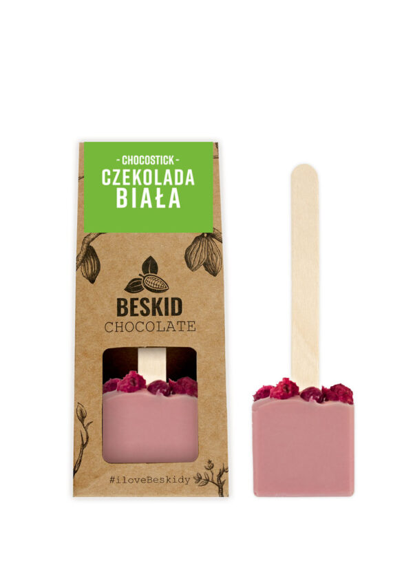 Chocostick z czekolady białej porzeczkowej 45g