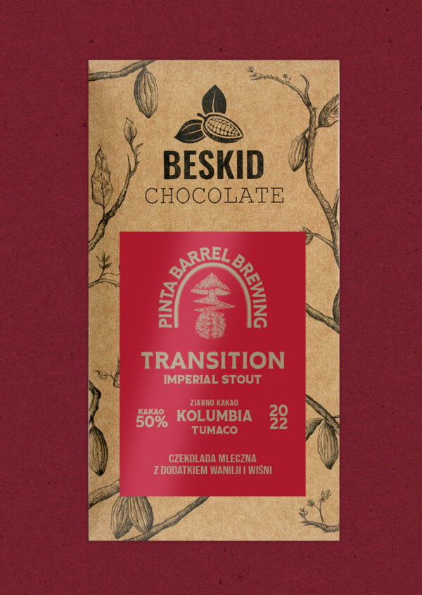 Czekolada Transition Kolumbia Tumaco 50% darkmilk