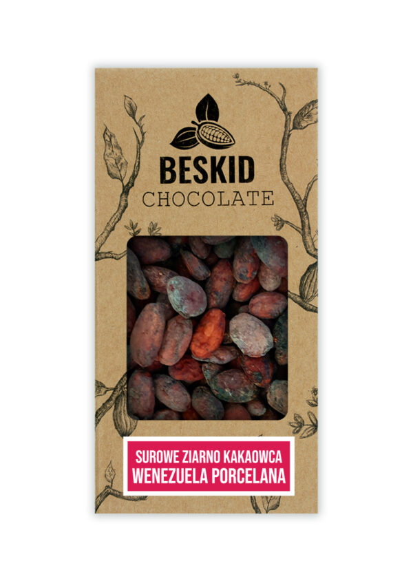 Wenezuela Porcelana - surowe ziarna kakaowca 200g