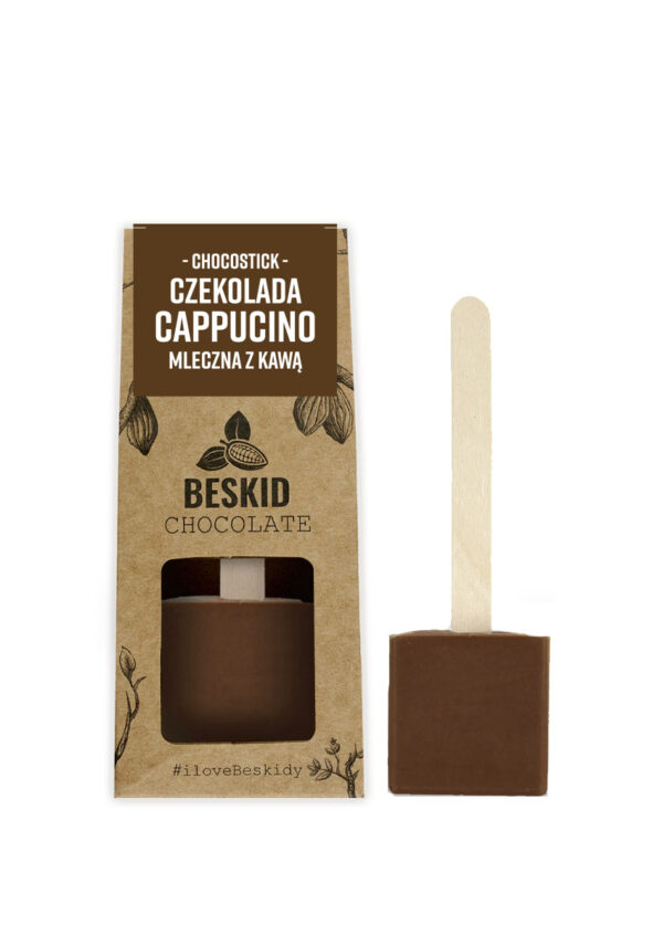 Chocostick Cappucino z czekolady mlecznej z kawą 45g