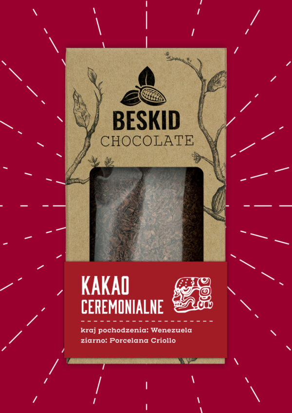 Kakao ceremonialne do picia 100% Wenezuela Porcelana Criollo