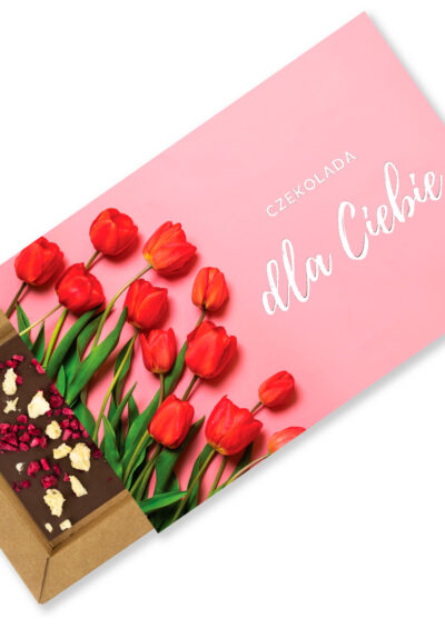 Dzień Matki - Czekolada mleczna z ananasem i maliną