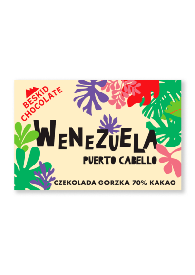 Czekolada gorzka Wenezuela Puerto Cabello 70%