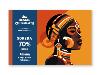 Czekolada gorzka Ghana Kuapa Kokoo 70%