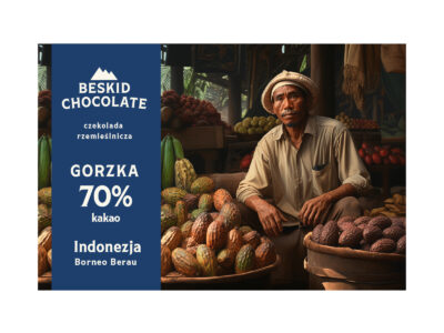 Czekolada gorzka Indonezja Borneo Berau 70%