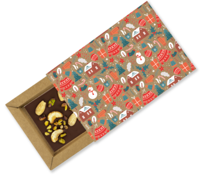 Christmas - Milk chocolate with mixed nuts