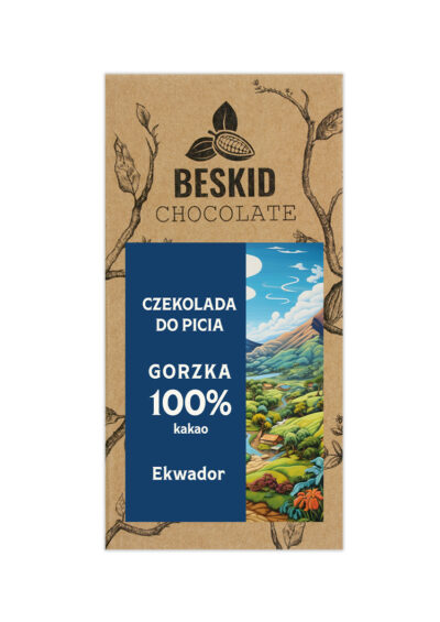 Czekolada do picia gorzka 100% Ekwador