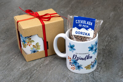 Kubek DLA DZIADKA z czekoladą do picia