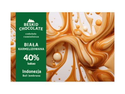 Caramelised white chocolate 40% Indonesia Jembrana Bali