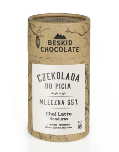Czekolada do picia mleczna 55% Chai Latte 200g