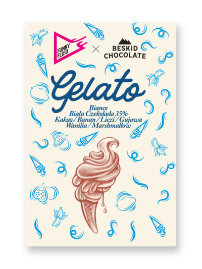 White chocolate 35% Funky Fluid Gelato Bianco