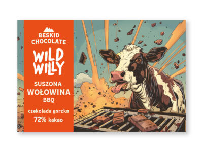 Czekolada gorzka z suszoną wołowiną Wild Willy