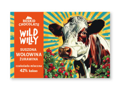 Czekolada mleczna z suszoną wołowiną Wild Willy
