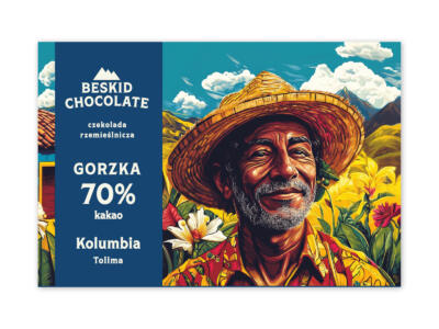 Czekolada gorzka Kolumbia Tolima 70%