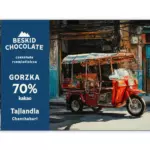 Czekolada gorzka 70% Tajlandia Chanthaburi