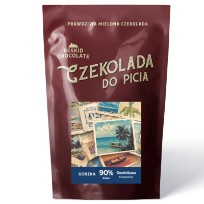 Czekolada do picia gorzka 90% Dominikana Hispaniola