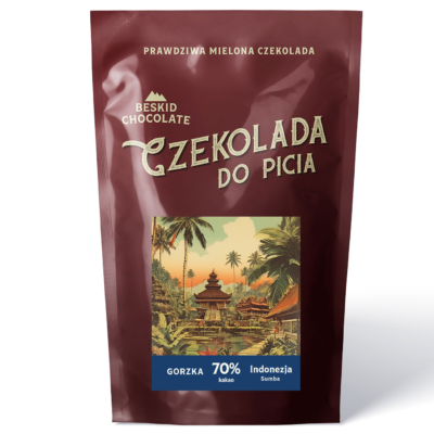 Czekolada do picia gorzka 70% Indonezja Sumba