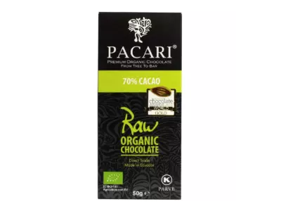 Pacari 70% Raw czekolada organiczna