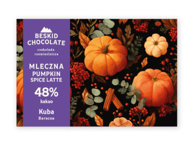 Czekolada mleczna 48% Pumpkin Spice Latte