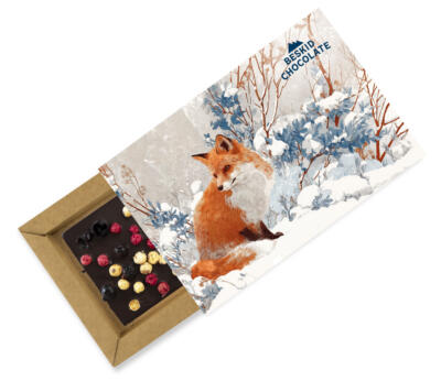 Boże Narodzenie - Czekolada gorzka z porzeczką