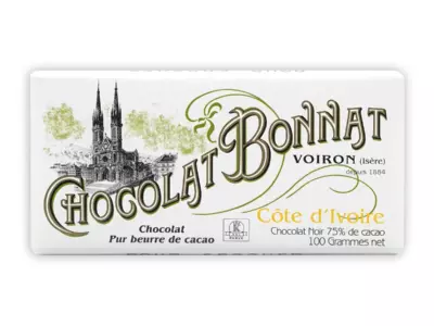 Czekolada gorzka Bonnat Côte d'Ivoire 75%