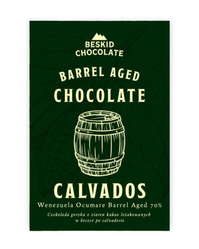 Czekolada Barrel Aged Calvados - Wenezuela Ocumare 70%