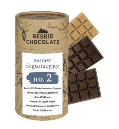 Zestaw degustacyjny czekolad no.2