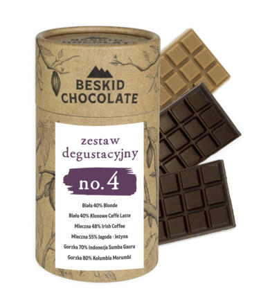 Zestaw degustacyjny czekolad no. 4