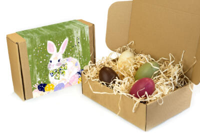 Zestaw Czekoladowych jaj do mleka - Wielkanocny prezent