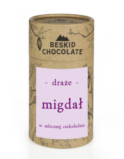 Draże migdał w mlecznej czekoladzie 160 g